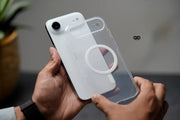 Black Fiber Bumper for iPhone Air (Bumper, not a Case)