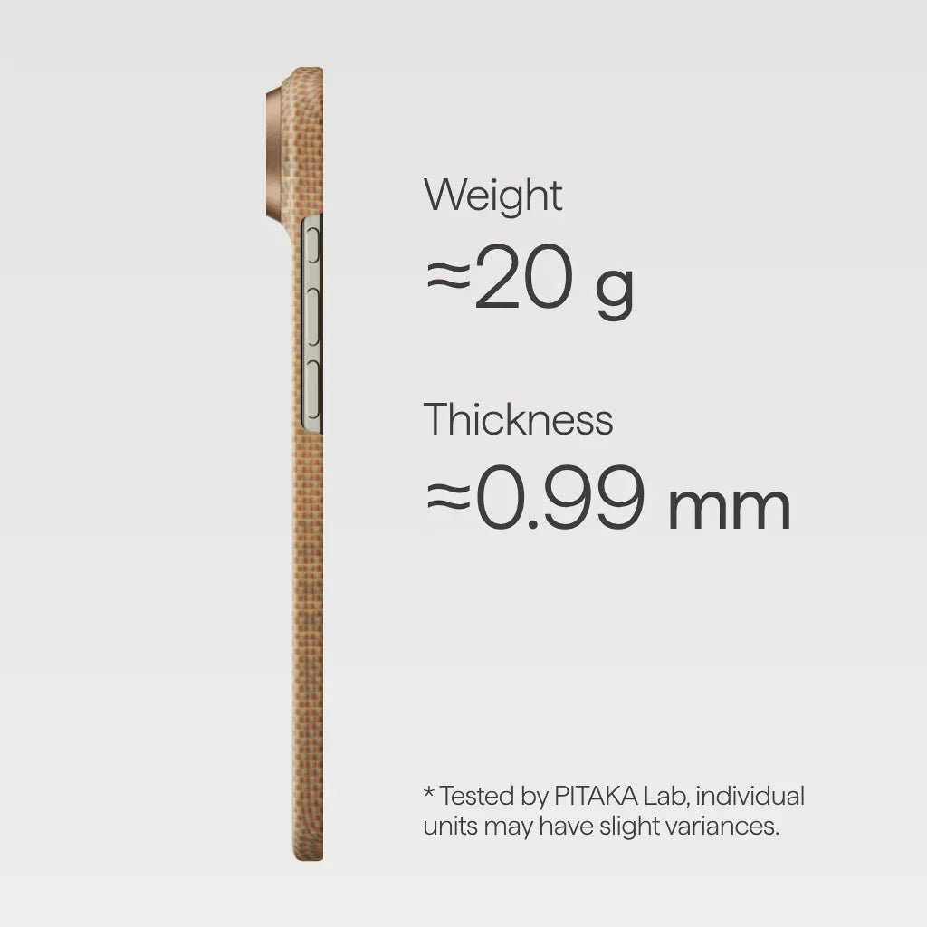 iPhone Air Ultra-Slim Case - Golden Glint