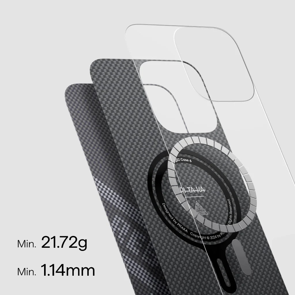 Re-TROS Collaborative Case MagEZ Tactile Woven Case 5 for iPhone 16 Series - Green