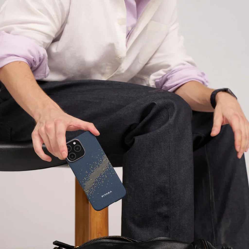 StarPeak Tactile Woven Case for iPhone 16 Series - Milky Way Galaxy